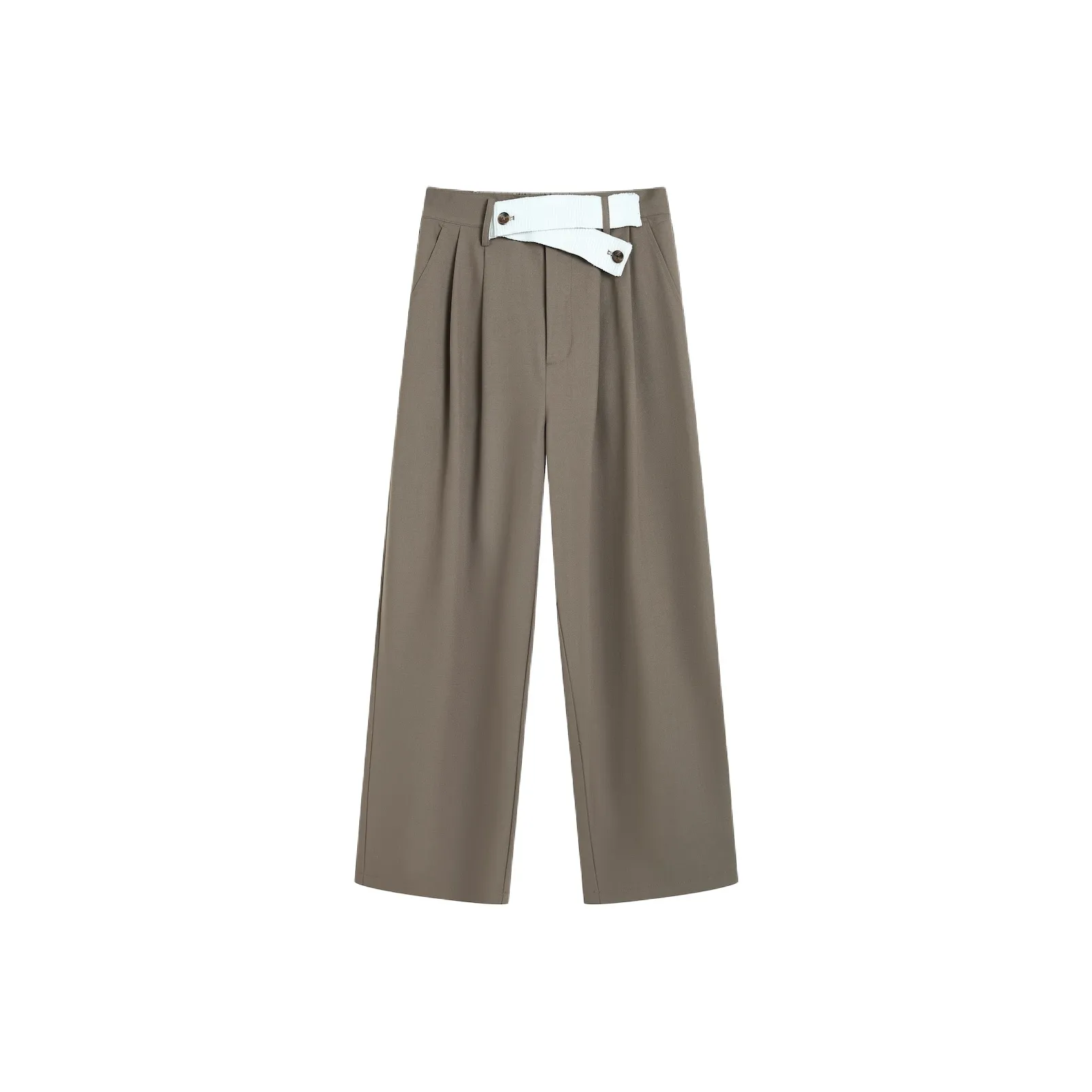 SAME FLOW Костюм Брюки Мужской Чай Коричневый