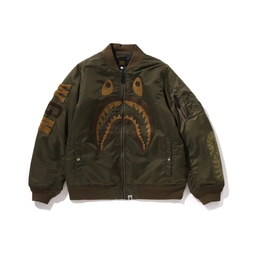 Bape Shark MA 1 Jacket