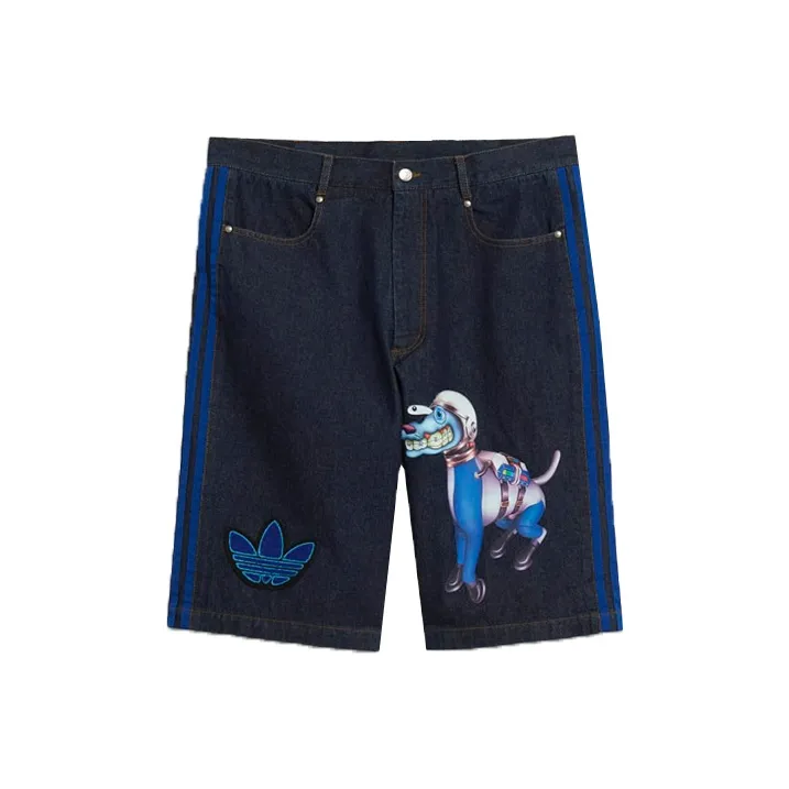Adidas Kerwin Frost Lakeith Space Dog Denim Shorts