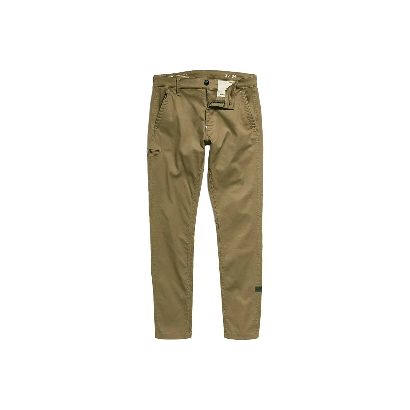 G STAR RAW Casual Pants Men's Smoke Gray Olive