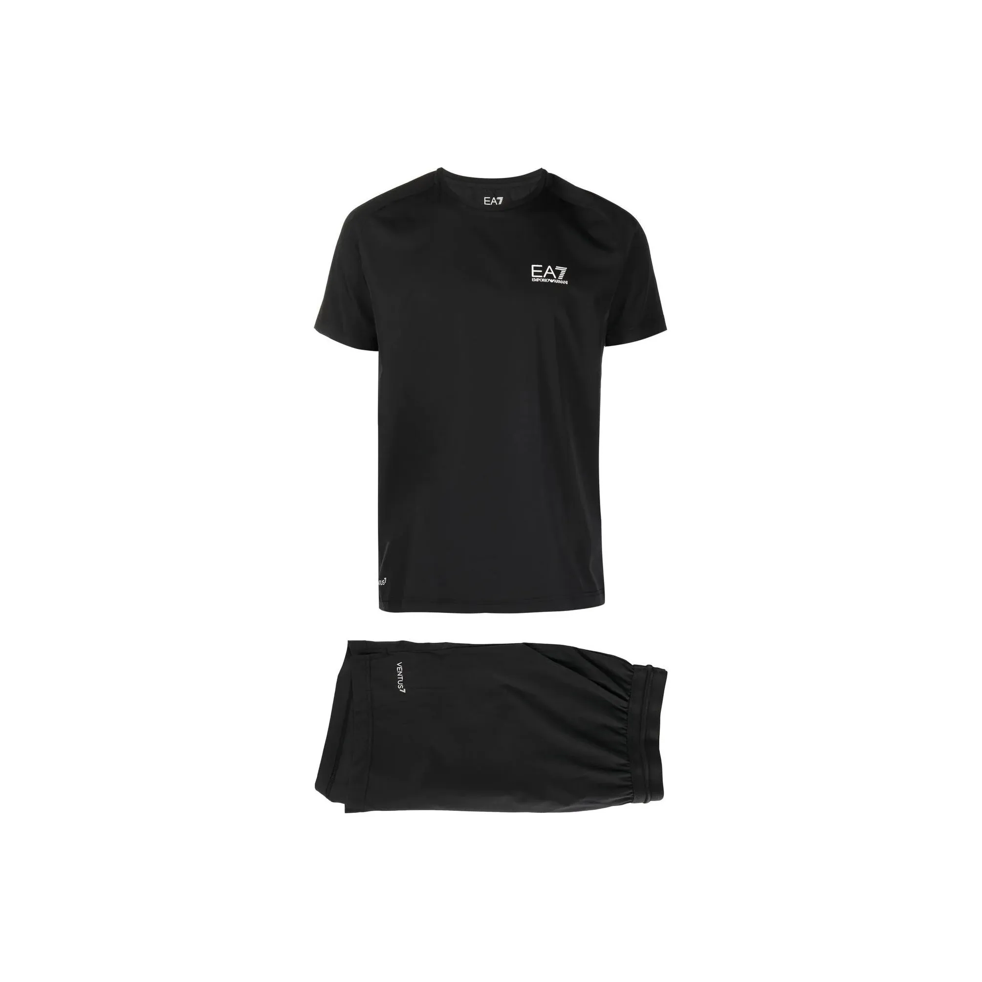 EMPORIO ARMANI Logo Printed Two Piece Tracksuit