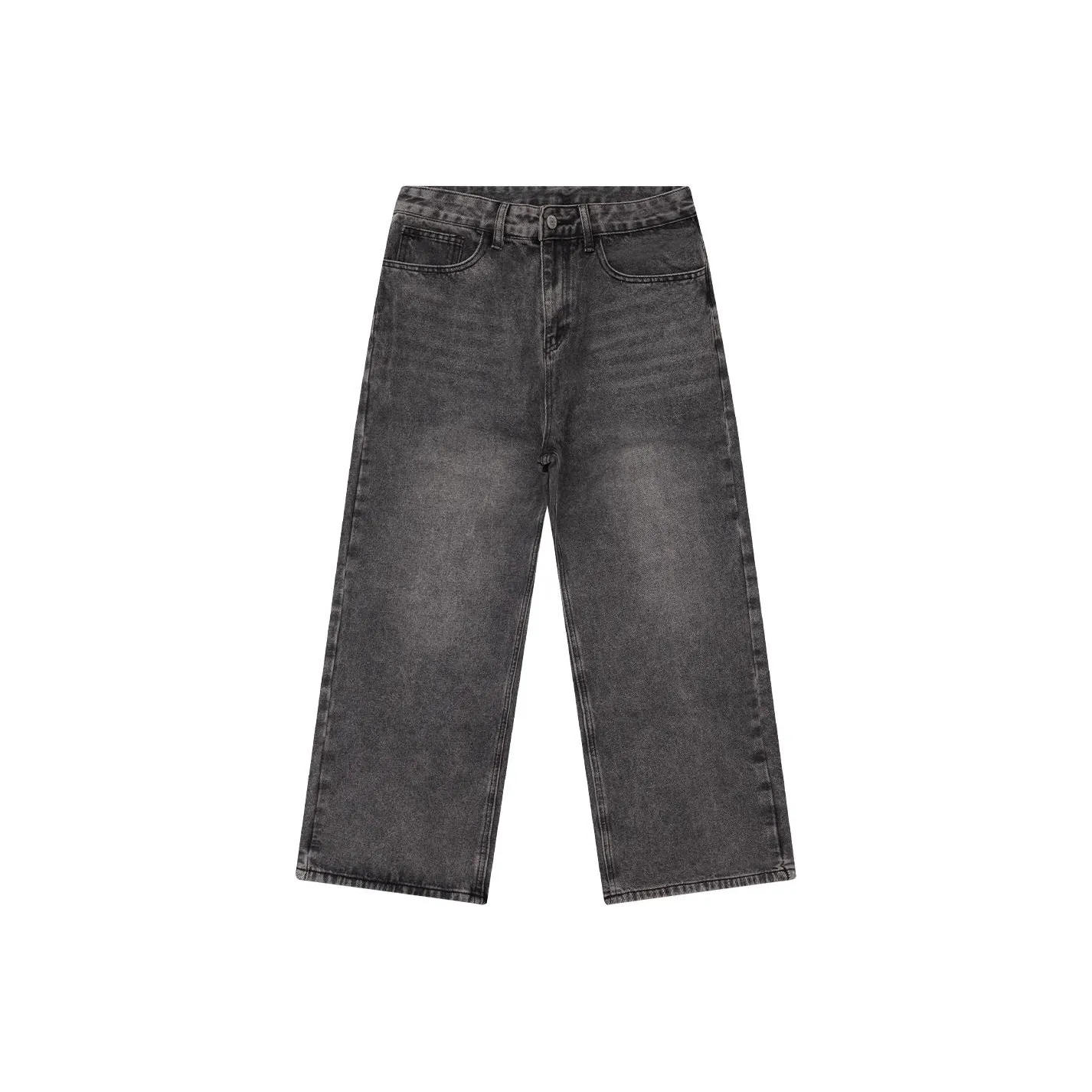 BELLKENIDEA Jeans Men's Washed Black