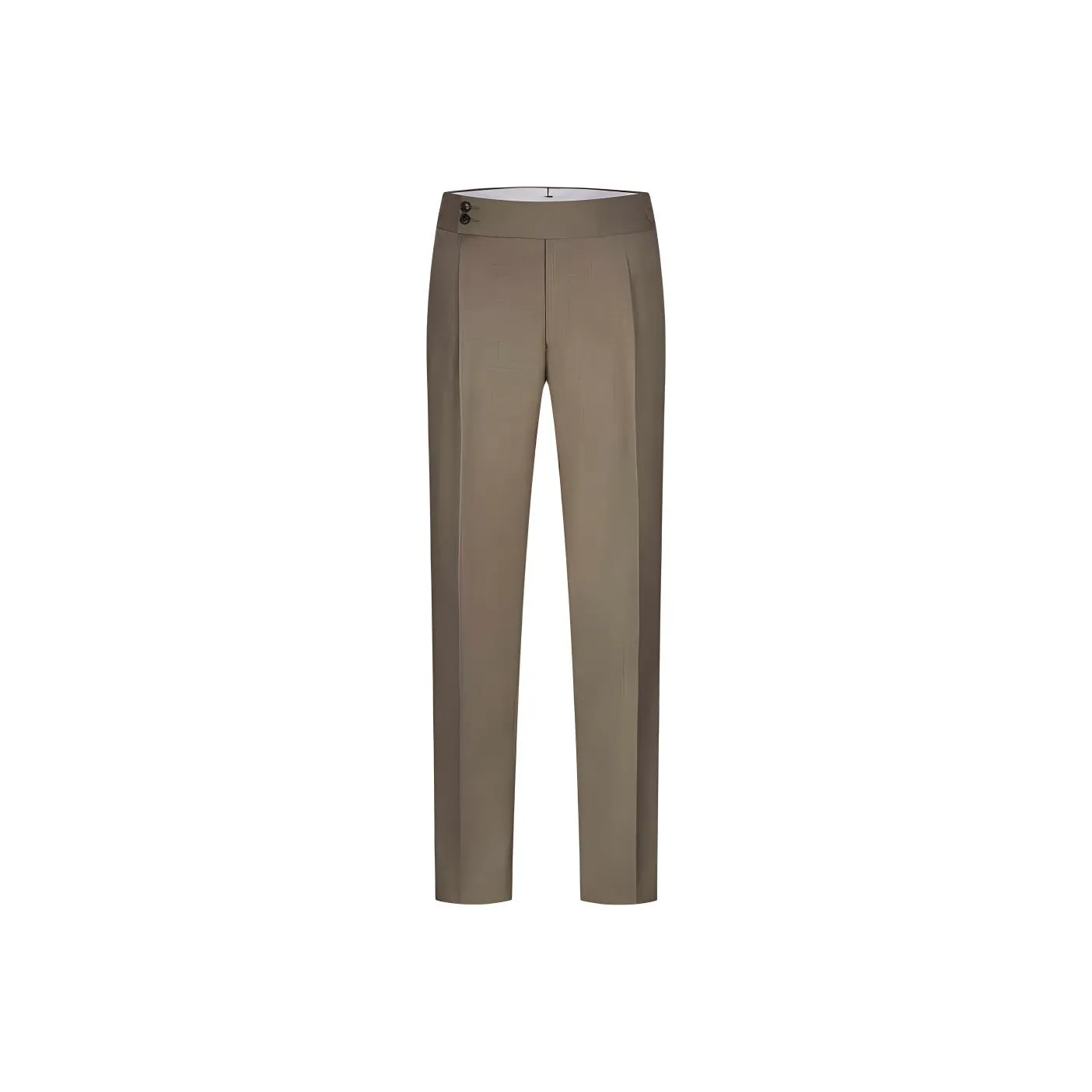 BY CREATIONS Suit Trousers Men Dark Khaki