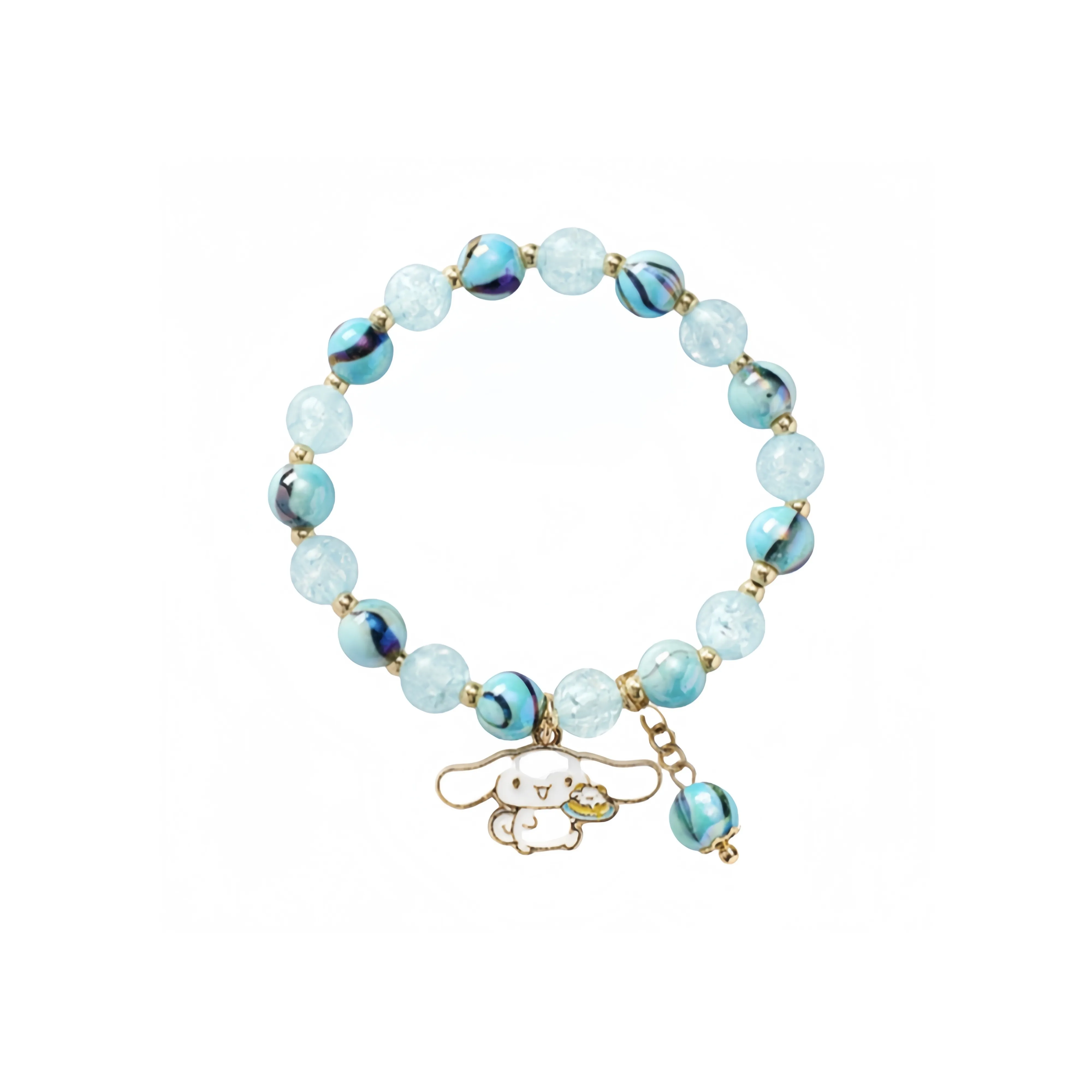 Sanrio Yugui Dog Акриловые браслеты Женские Синий