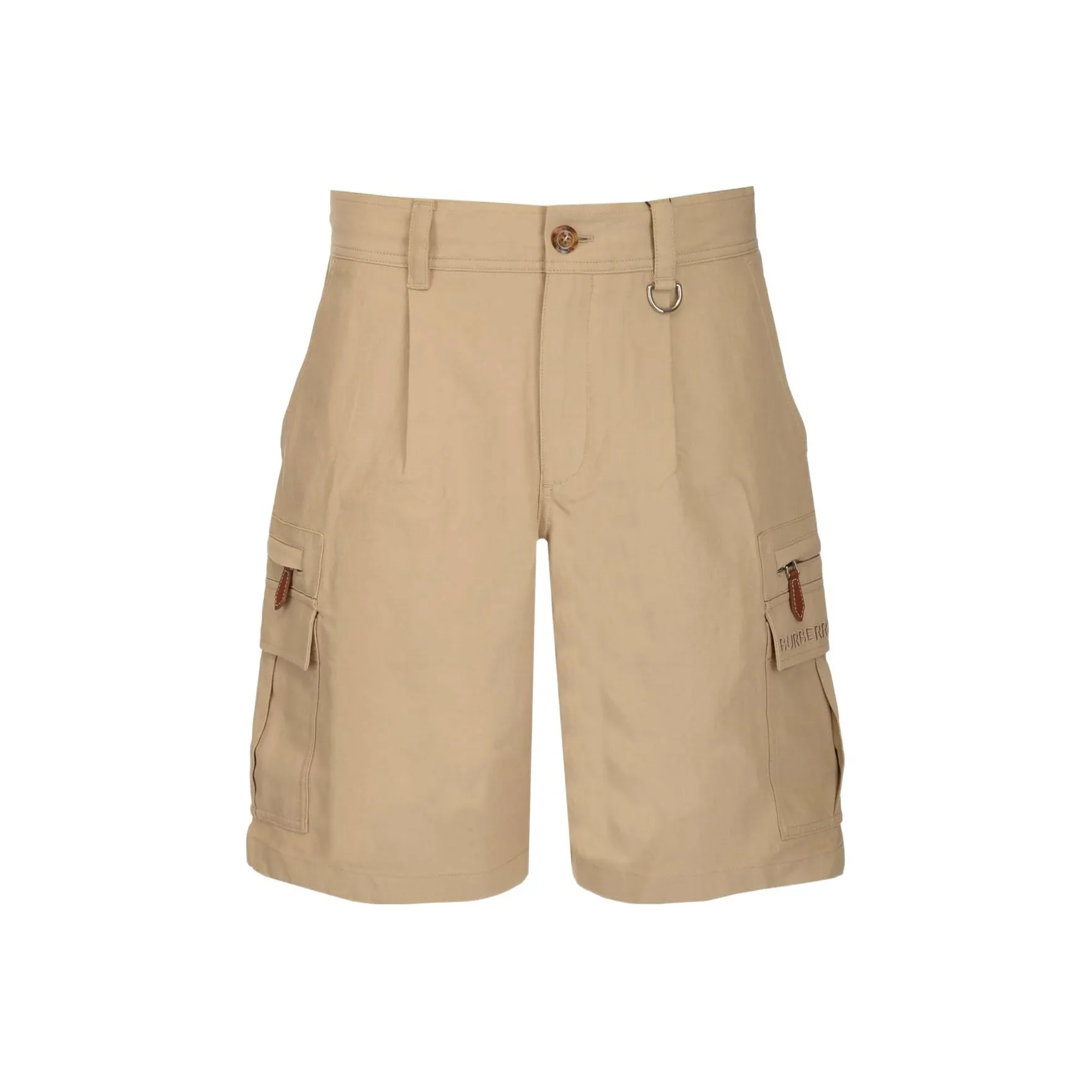 Burberry Embroidered logo Cargo Shorts