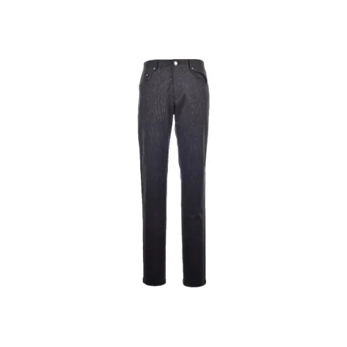 Corneliani Черные Мужские Джинсы