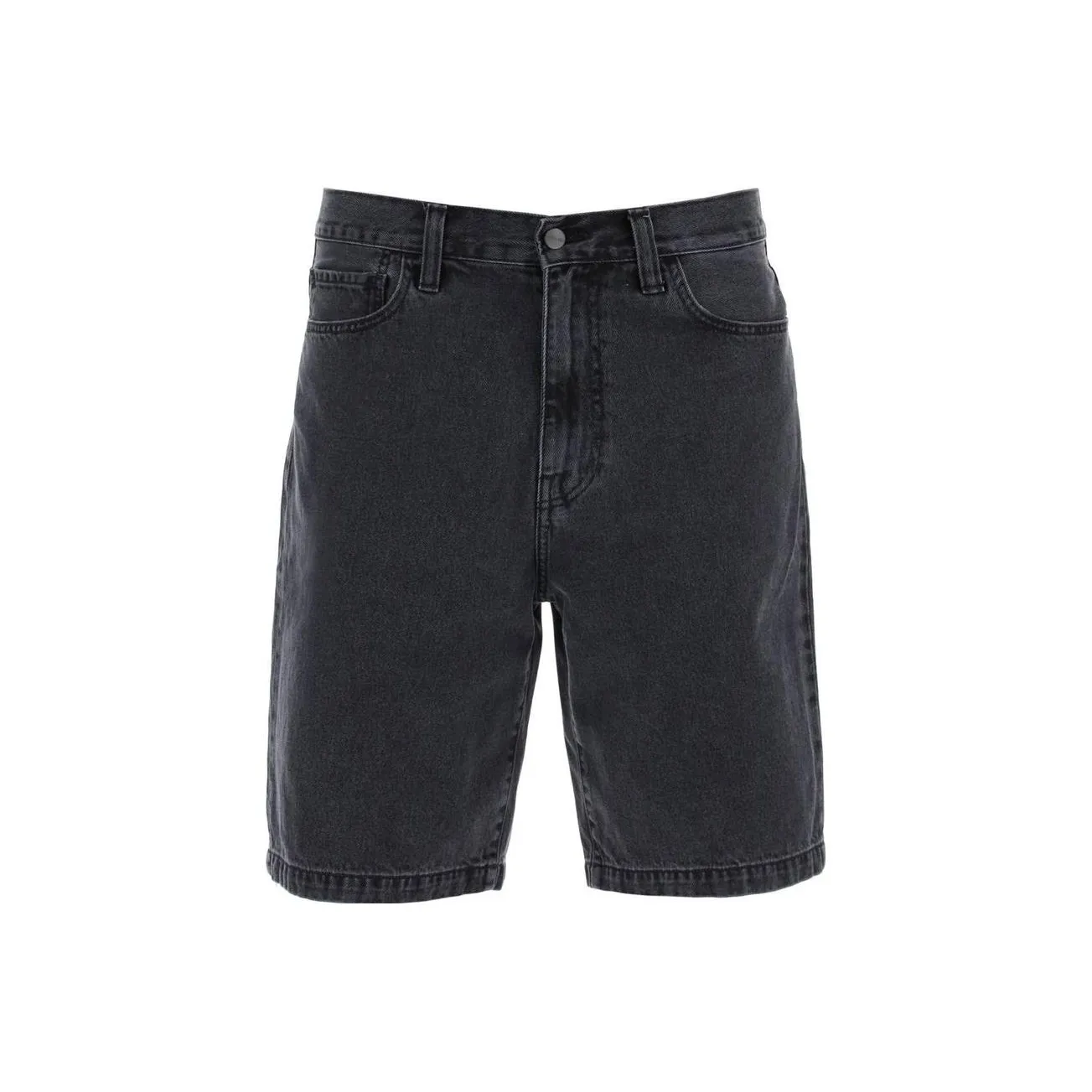 Carhartt WIP Logo detail Denim Shorts