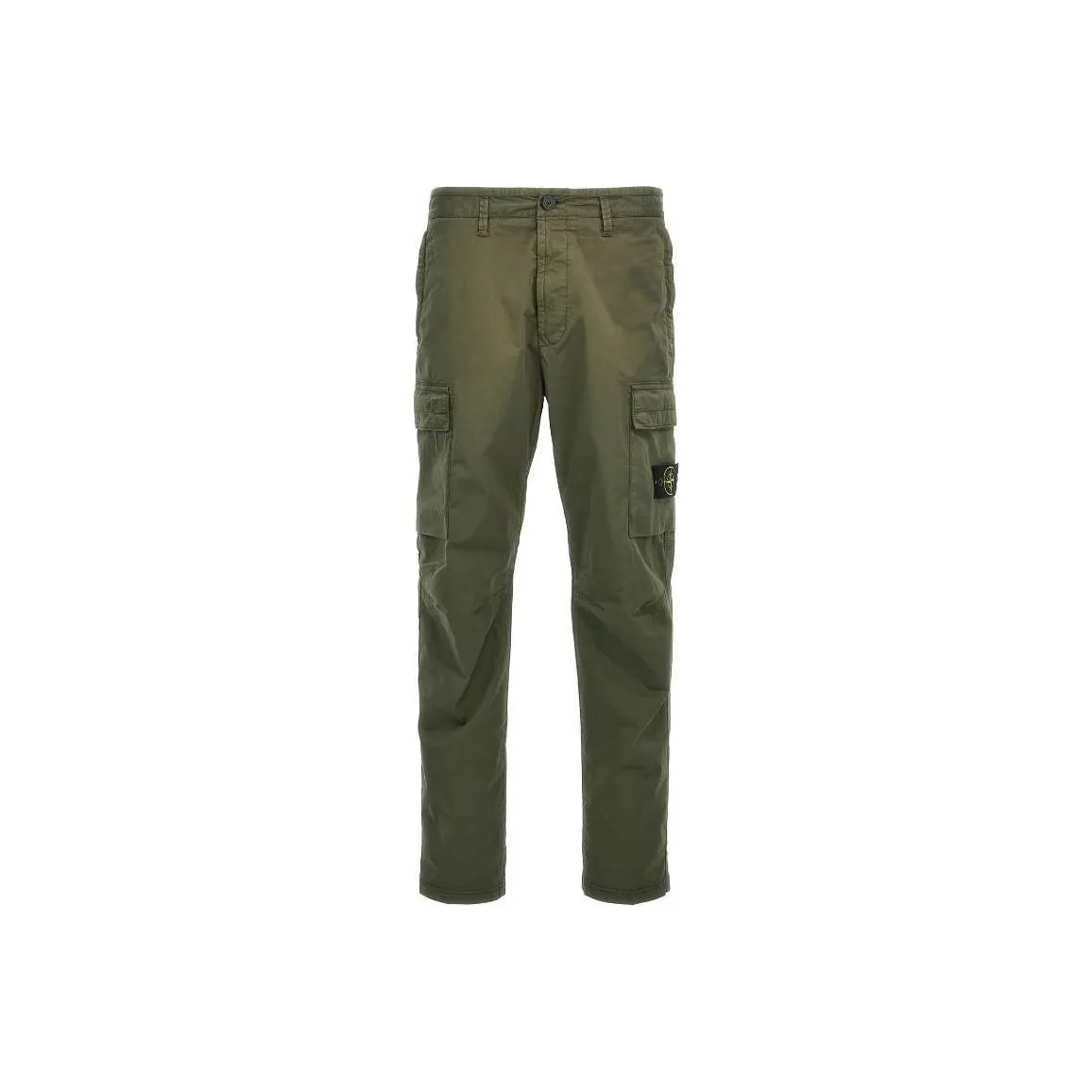 STONE ISLAND Compass Patch Tapered Leg Cargo Pants