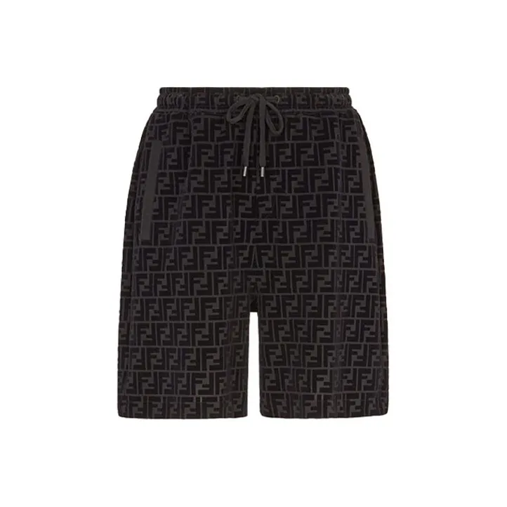 FENDI Casual Shorts Men's Black