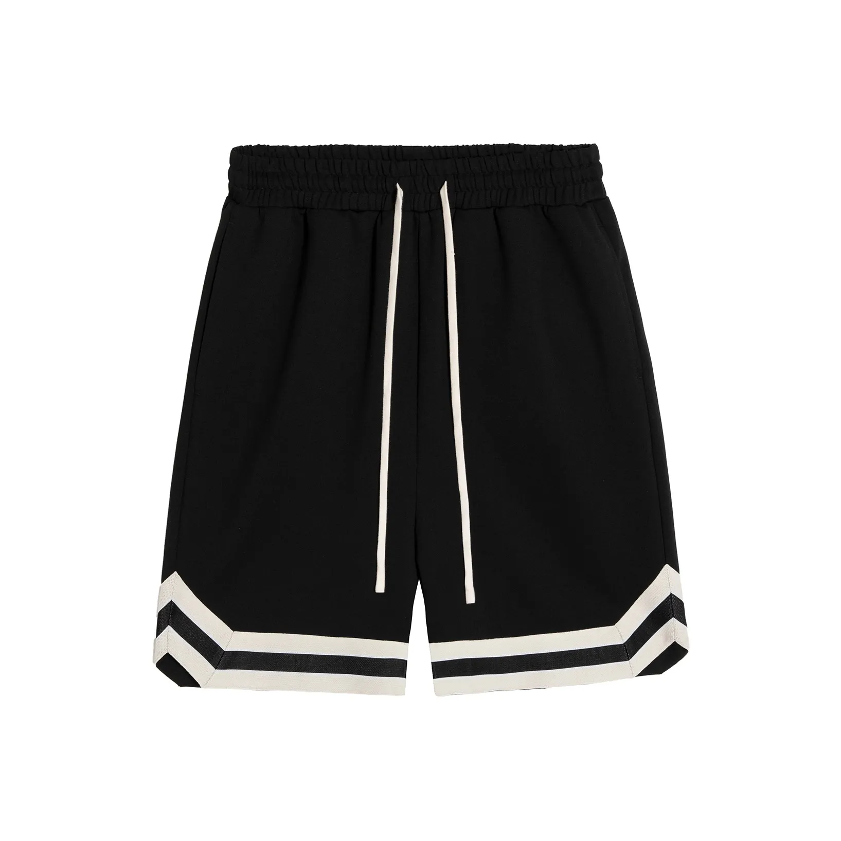 CLIMAX VISION Casual Shorts Unisex Black White