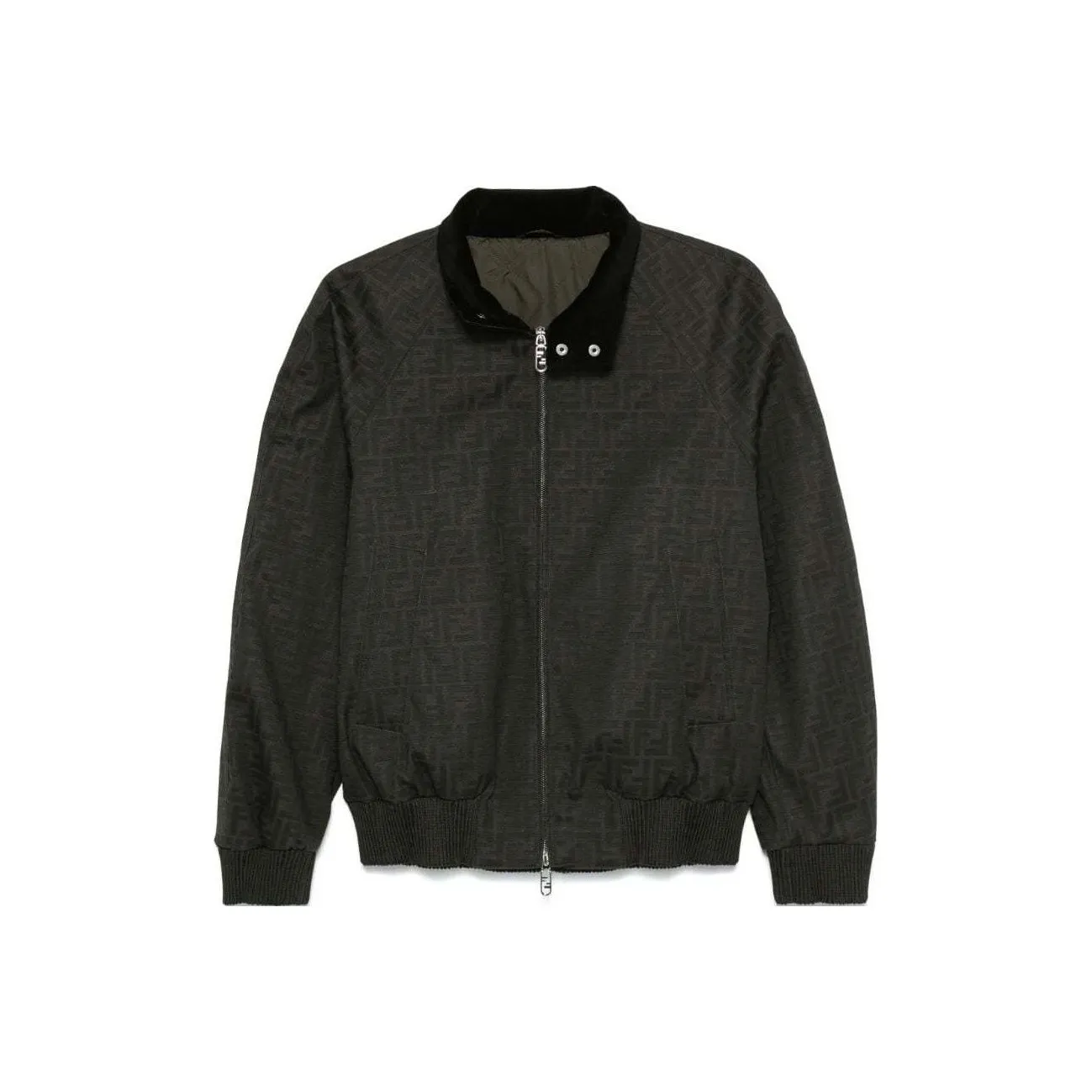 FENDI FF pattern Bomber Jacket