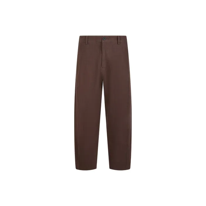 CROQUIS Повседневные брюки Мужские Темно-Кофейный
