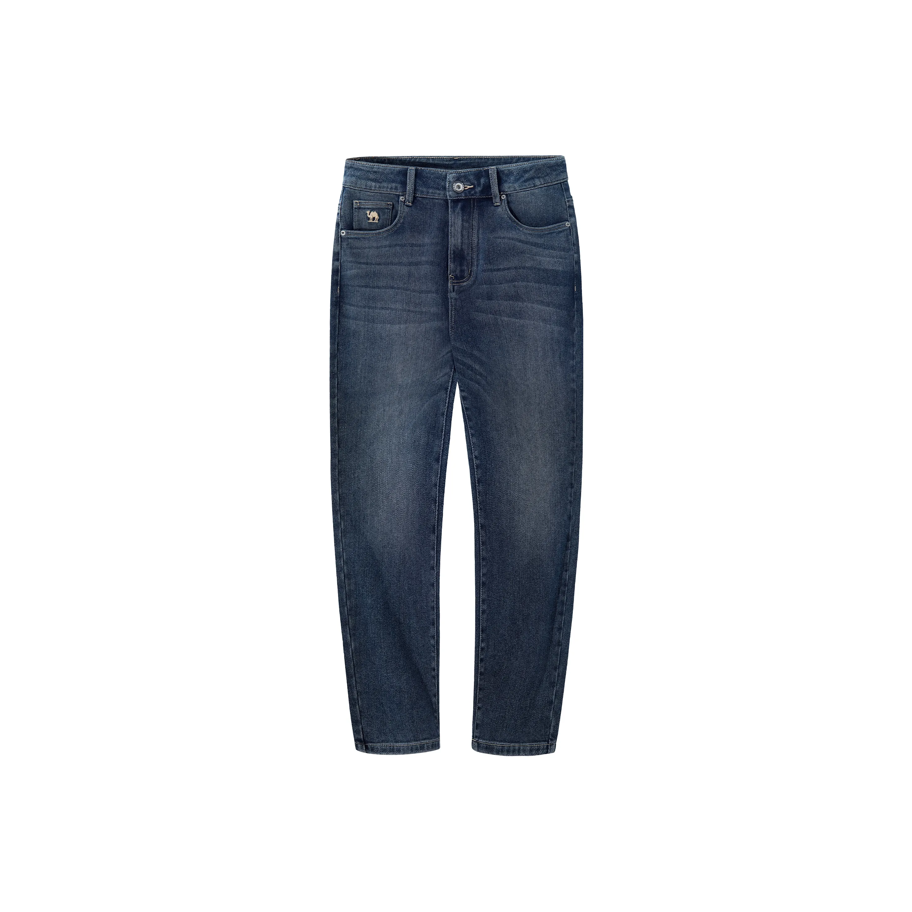 CAMEL Cone Oil Stain Resistant Washable Soft Stretch Warehouse Three Proofing Jeans Men's