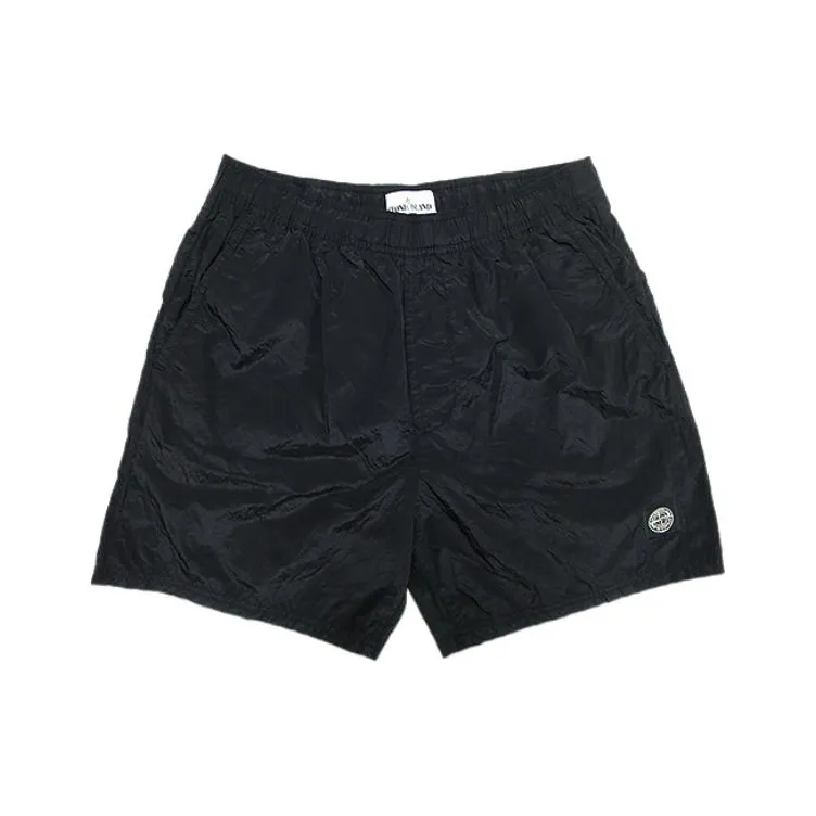 STONE ISLAND Casual Shorts Men's Black