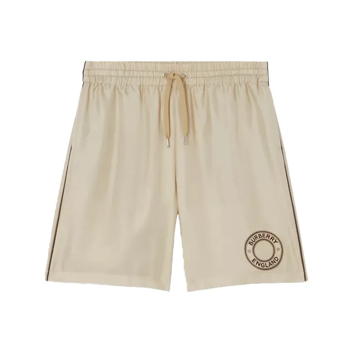 Burberry Casual Shorts Men's Soft Yellow Brown