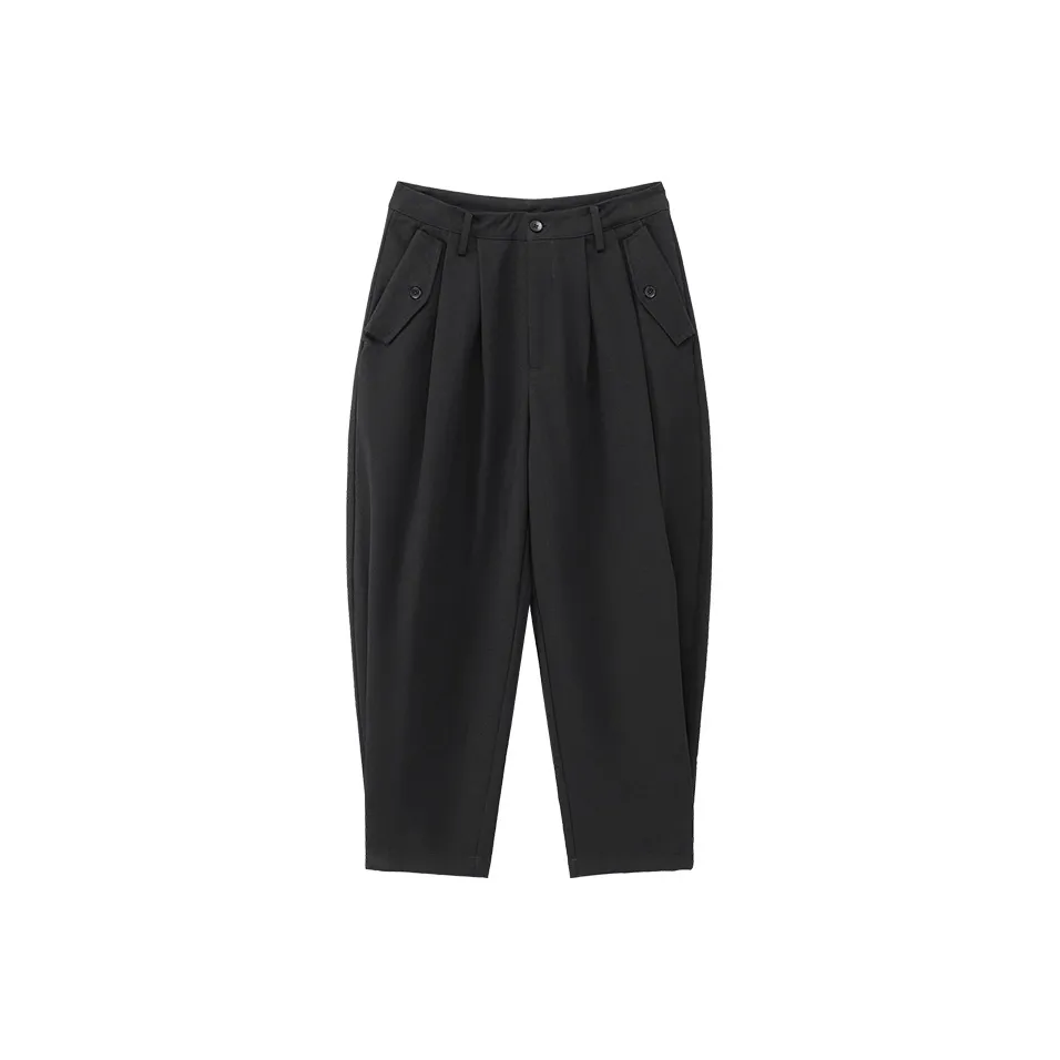 HERBEL Повседневные брюки Мужские Черные