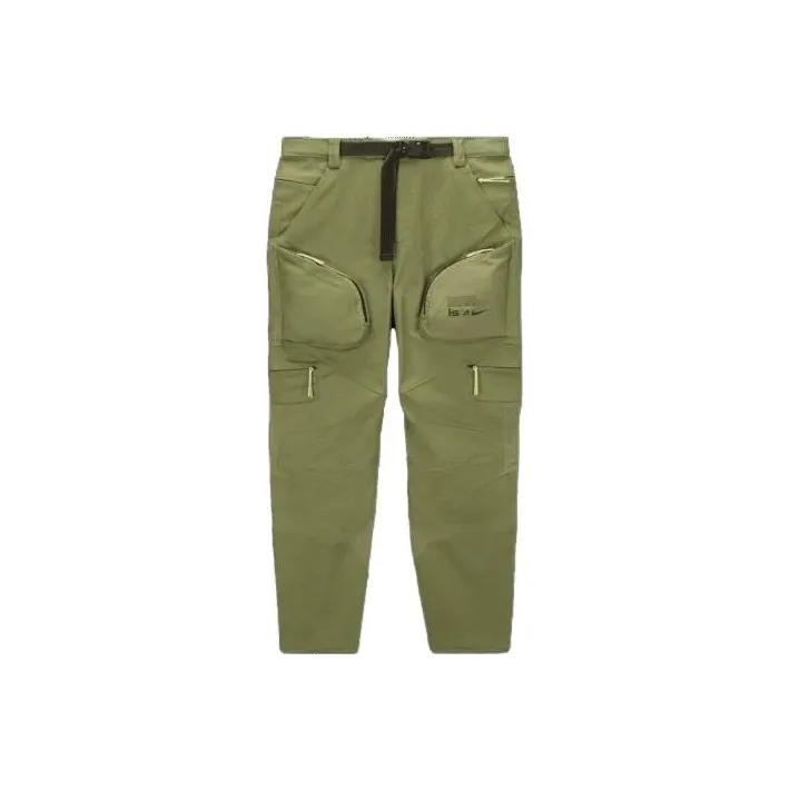 Nike ISPA Зеленые Унисекс Повседневные Брюки