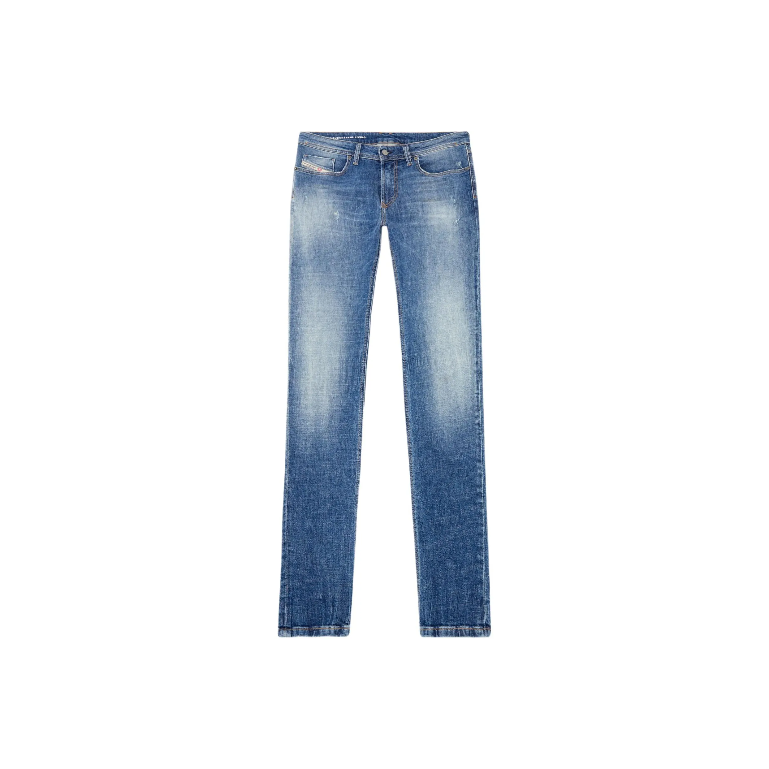 DIESEL Skinny 1979 Sleenker 0grdf Distressed Jeans