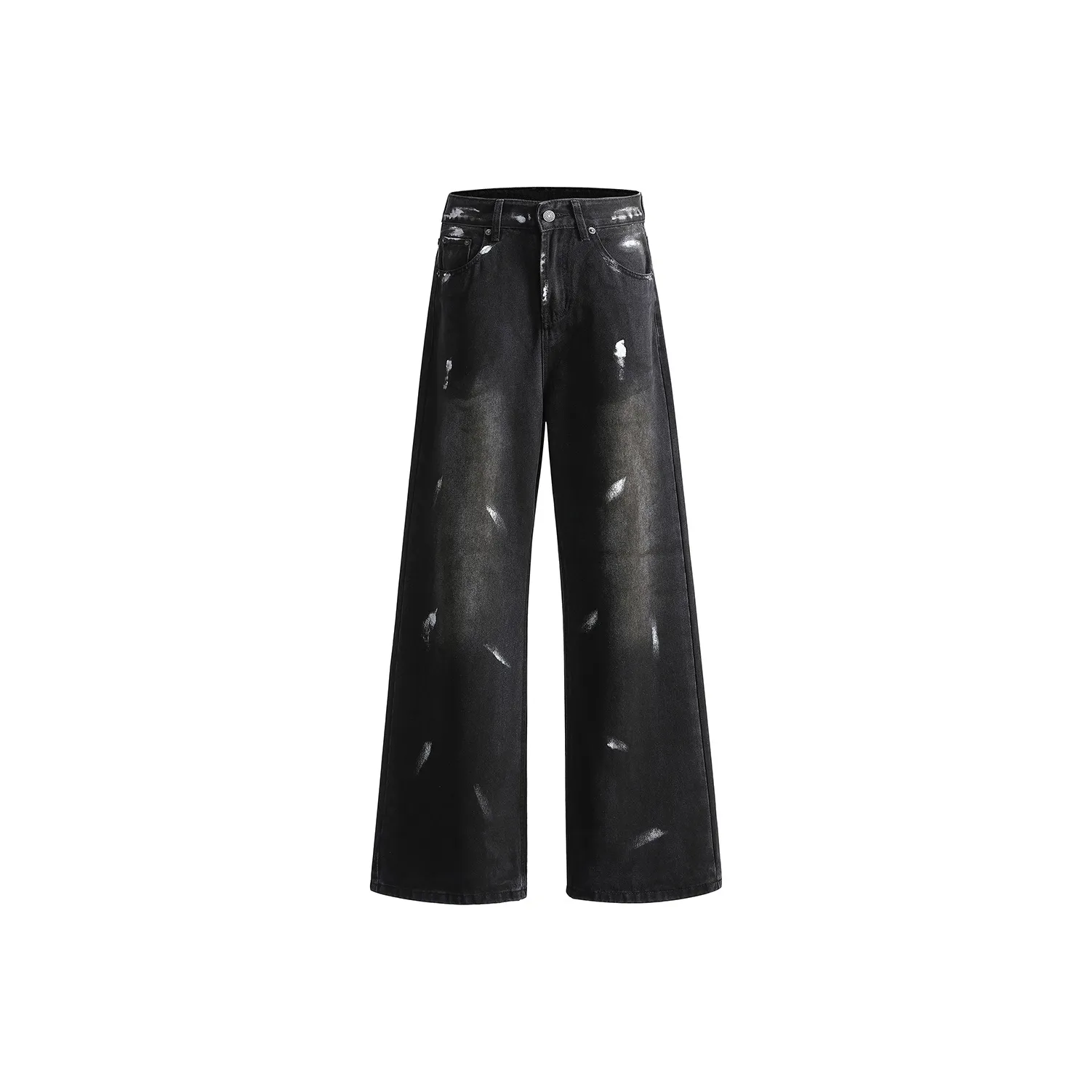 JASONWOOD Cowboy On The Run Jeans Unisex Dirty Dyed Black