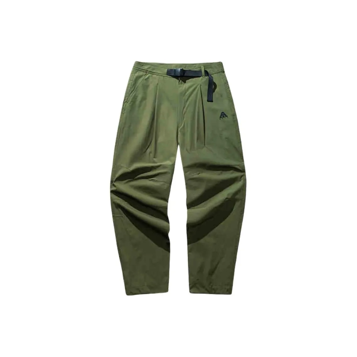 ANTA Outdoor Collection Вязаные тренировочные брюки мужские цвет обожженный чай зеленый