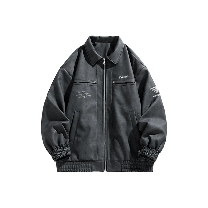 Кавасаки Унисекс Кожаные Куртки