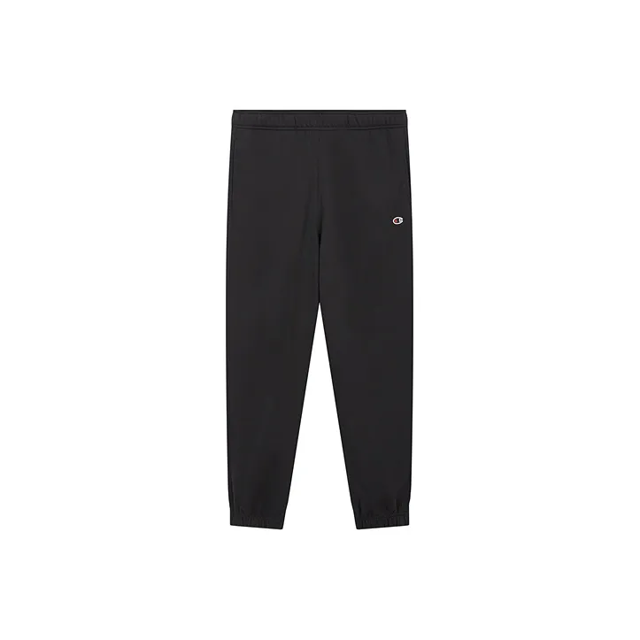 Champion FW24 Script SHOP Вязаные тренировочные штаны унисекс черные