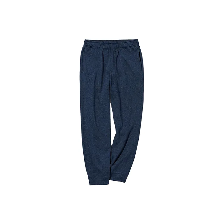 UNIQLO Темно-синие мужские повседневные штаны