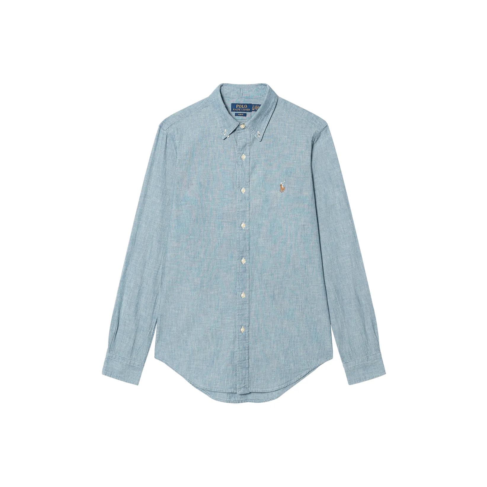 Polo Ralph Lauren Pony Embroidered Curved Hem Shirt