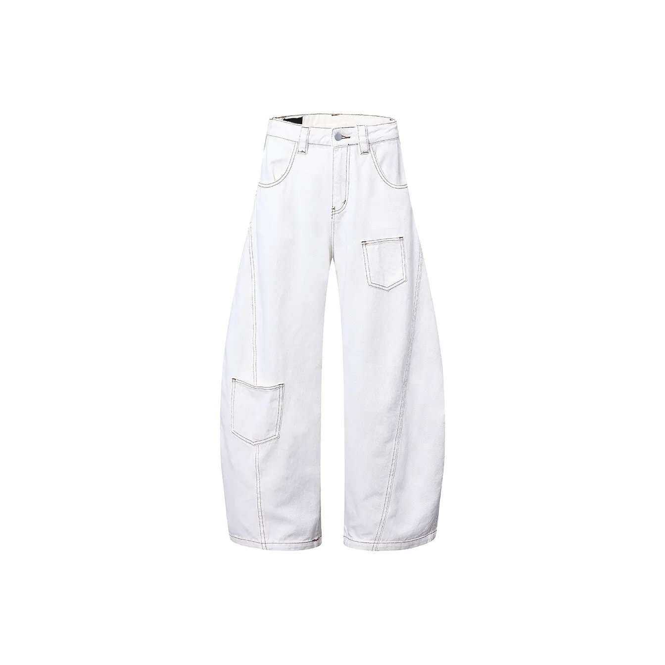 GBXM Белые Унисекс Джинсы