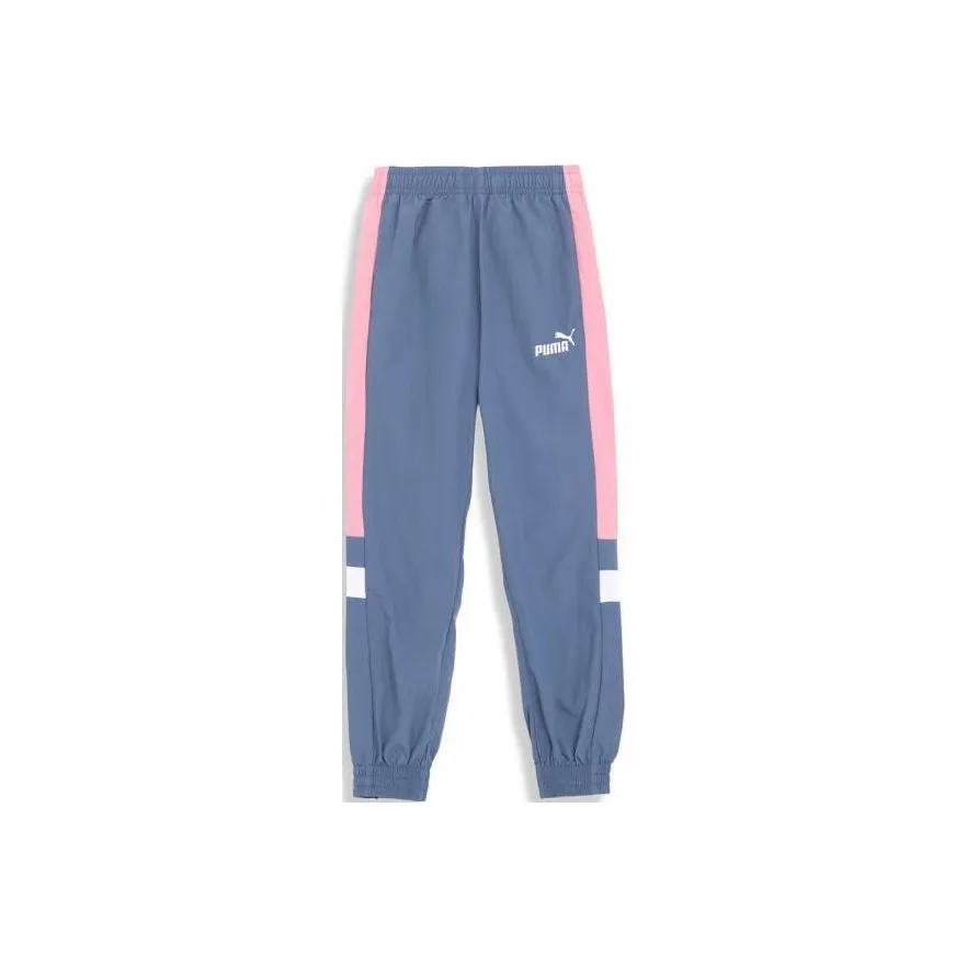PUMA INDIVIDUAL RETRO WOVEN Casual Pants Men's Blue
