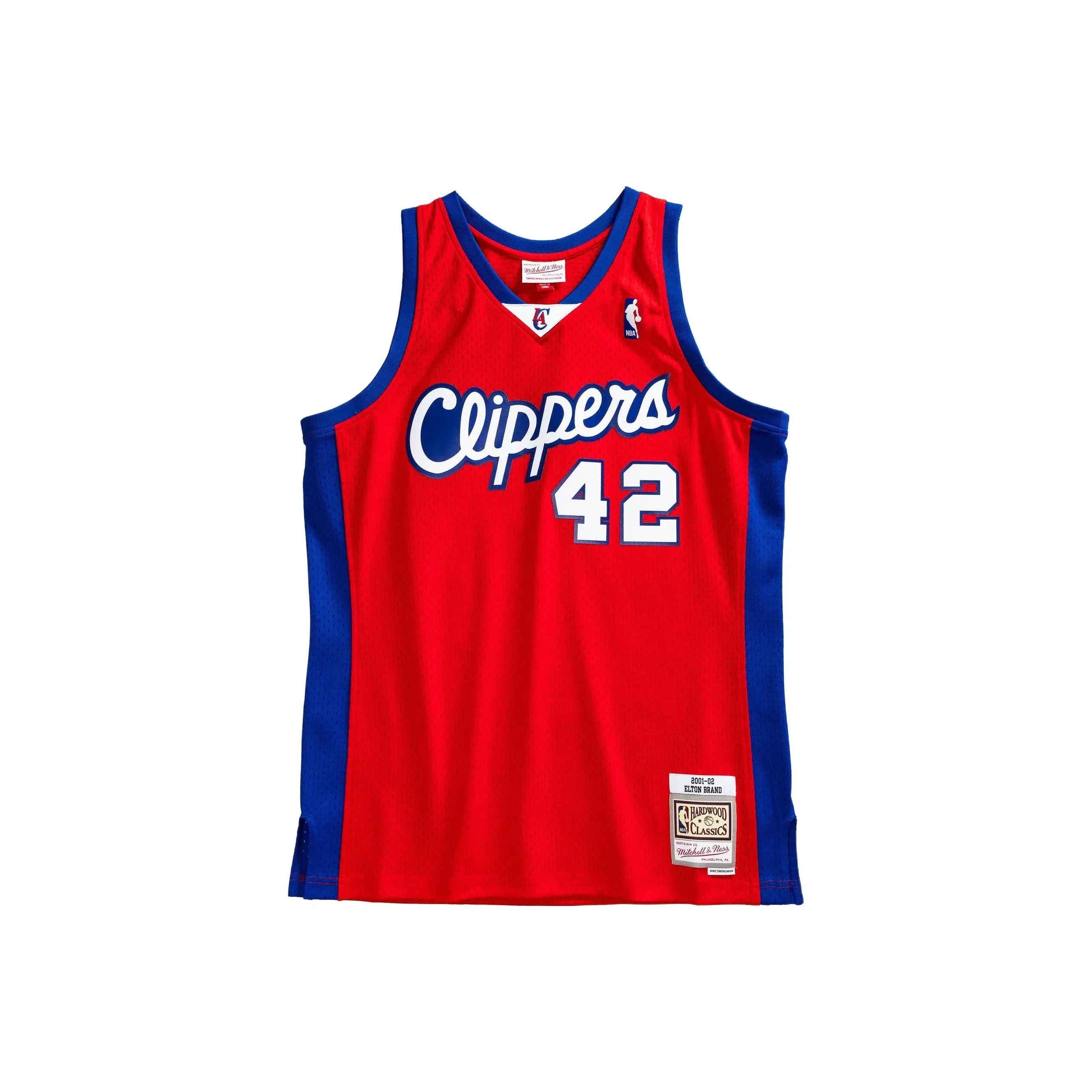 Mitchell & Ness Elton Brand Nba Los Angeles Clippers 2001 Swingman Tank Top