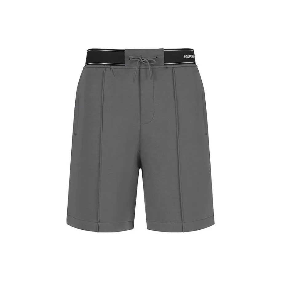 EMPORIO ARMANI SS23 Повседневные шорты Мужские Железо Серый
