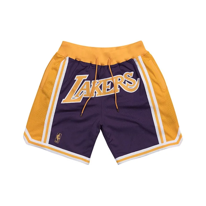 Mitchell & Ness NBA Just Don Shorts Los Angeles Lakers Road 1996