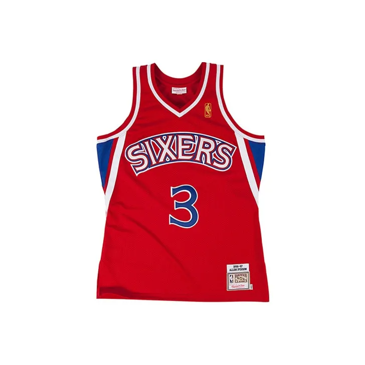 Mitchell & Ness 'NBA Philadelphia 76ers 96 Allen Iverson' Authentic Jersey