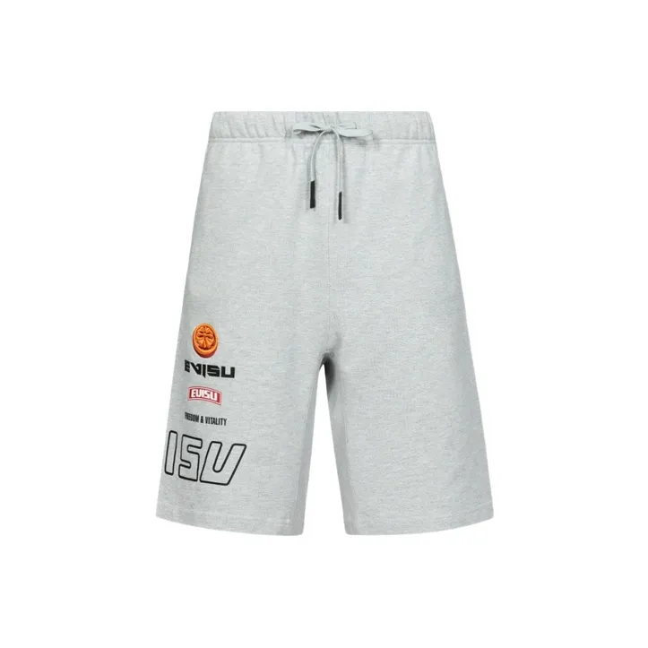 EVISU Casual Shorts Men's Heather Gray
