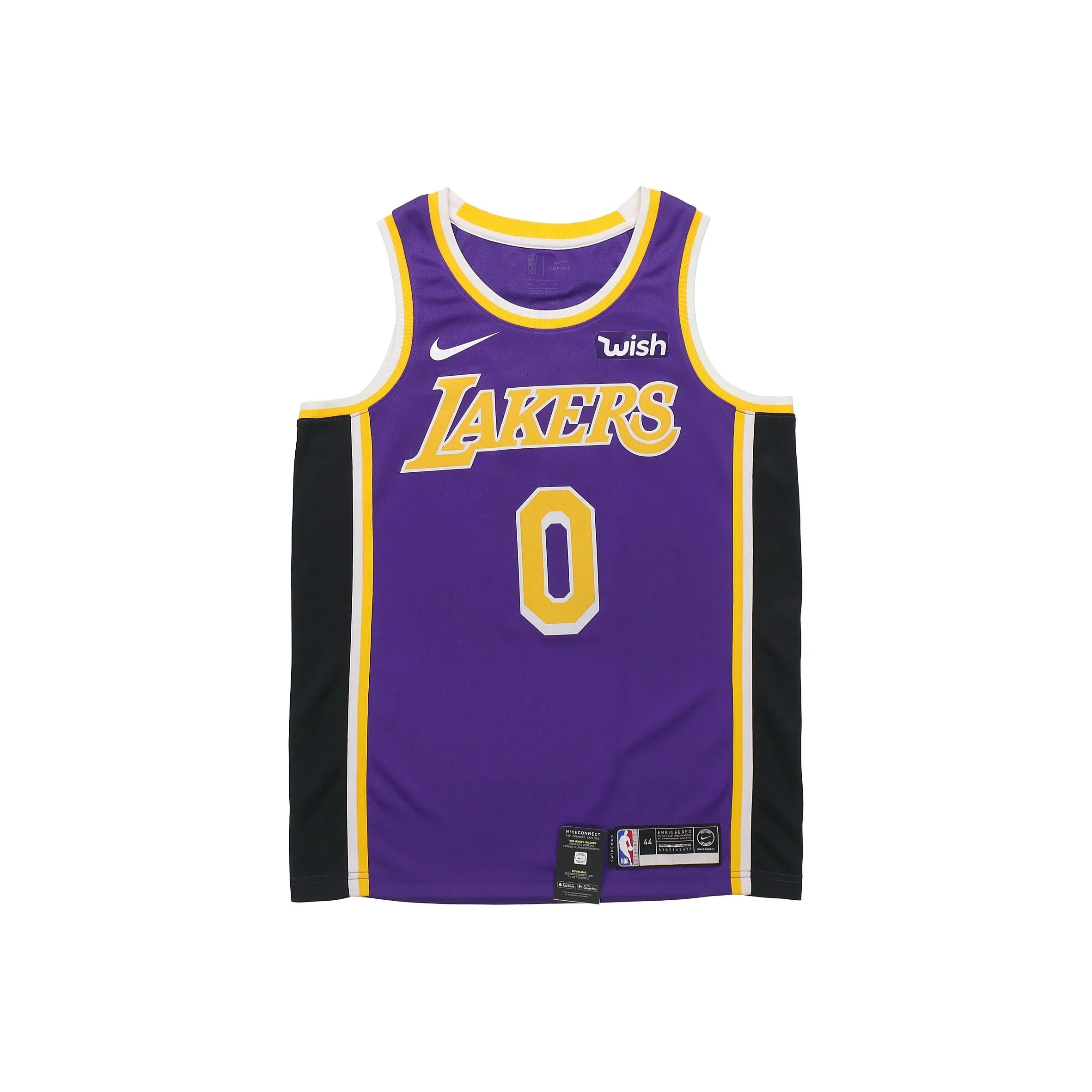 Nike Баскетбольная Джерси Мужская Фиолетовая