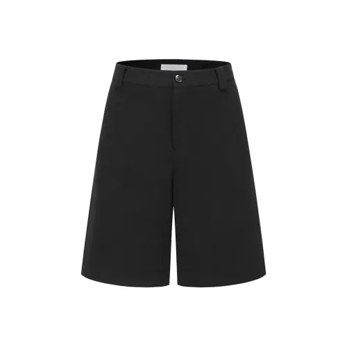 SEMIR PLUS Черные Унисекс Повседневные шорты