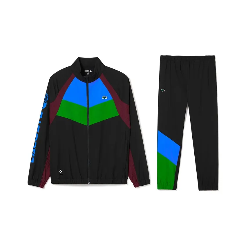 Lacoste Повседневная Спортивная Одежда Мужская Черный Красный Синий Зеленый Многоцветный