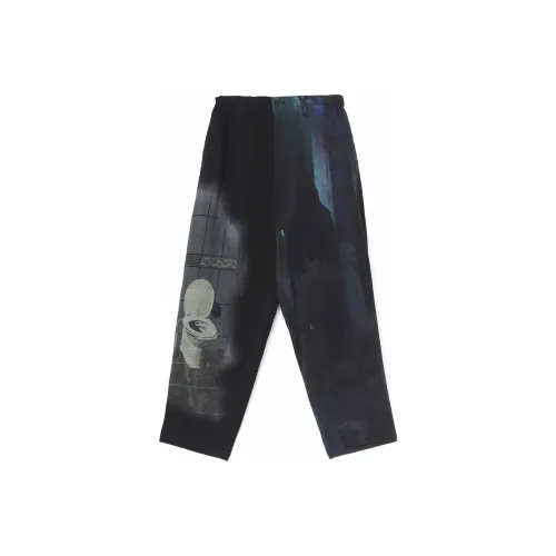 Yohji Yamamoto Pour Homme Черные Мужские Повседневные Брюки