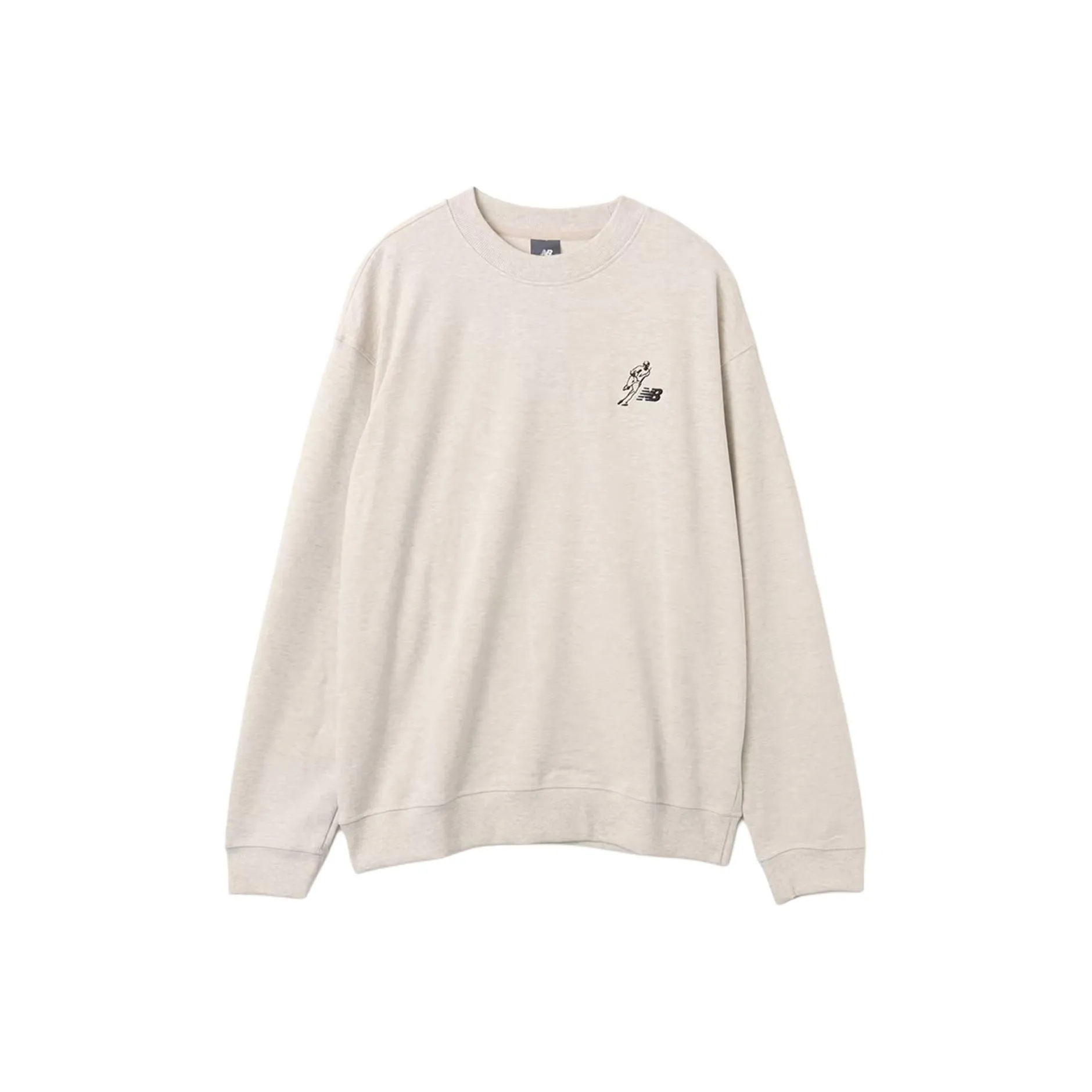 New Balance SS25 Баскетбольный худи унисекс белый