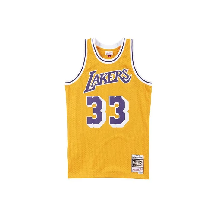 MITCHELL NESS Баскетбольная Джерси Унисекс Желтая