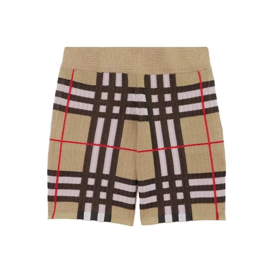 Burberry Casual Shorts Men's Beige
