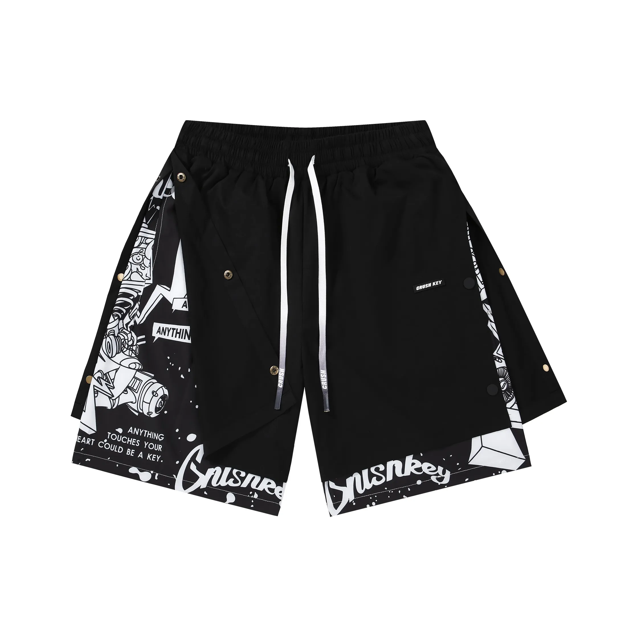 CRUSH KEY Унисекс Повседневные шорты