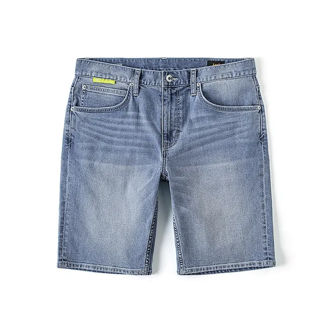 Lee Denim Shorts Men's Light Blue