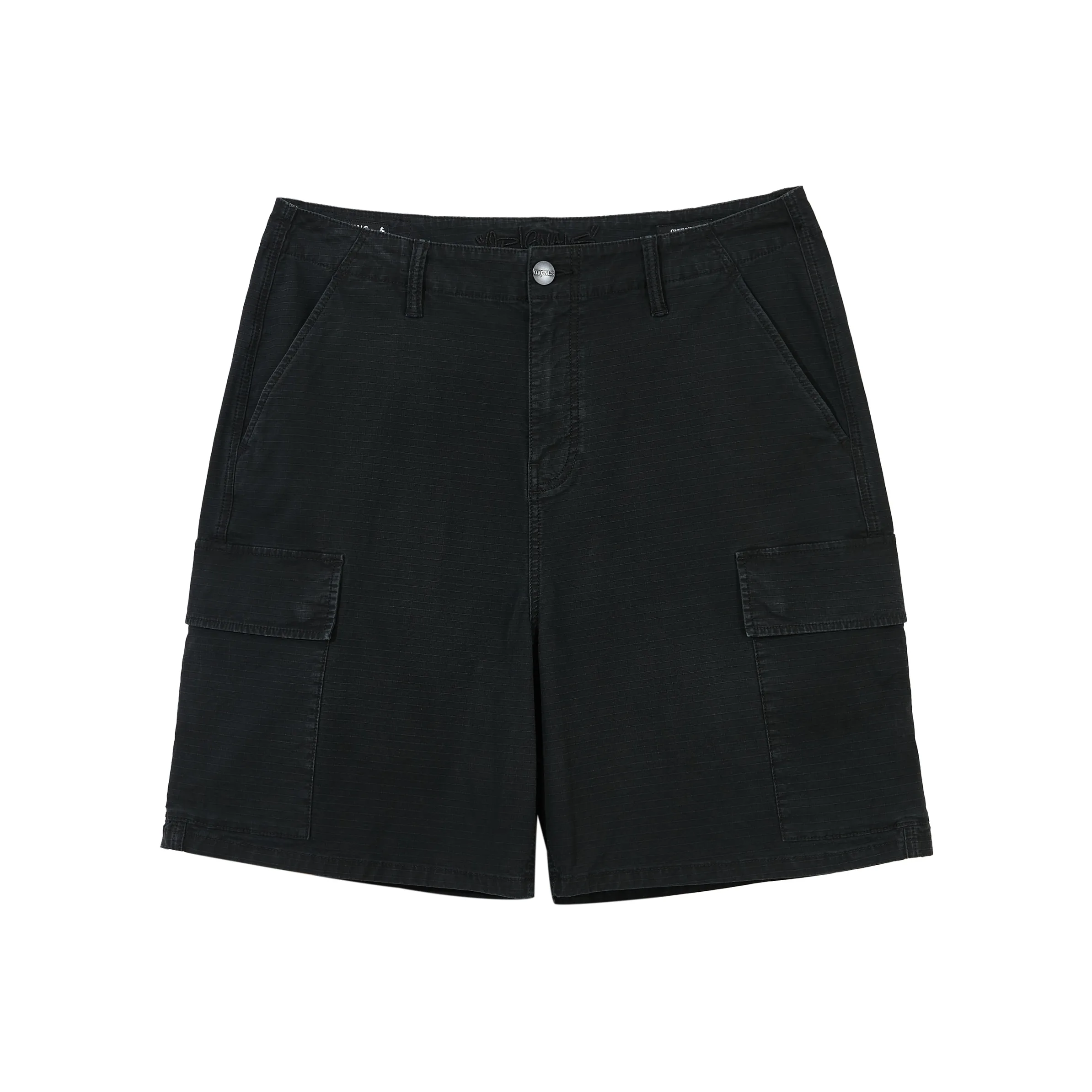 JACK JONES· Denim Shorts Unisex Dark Gray Denim