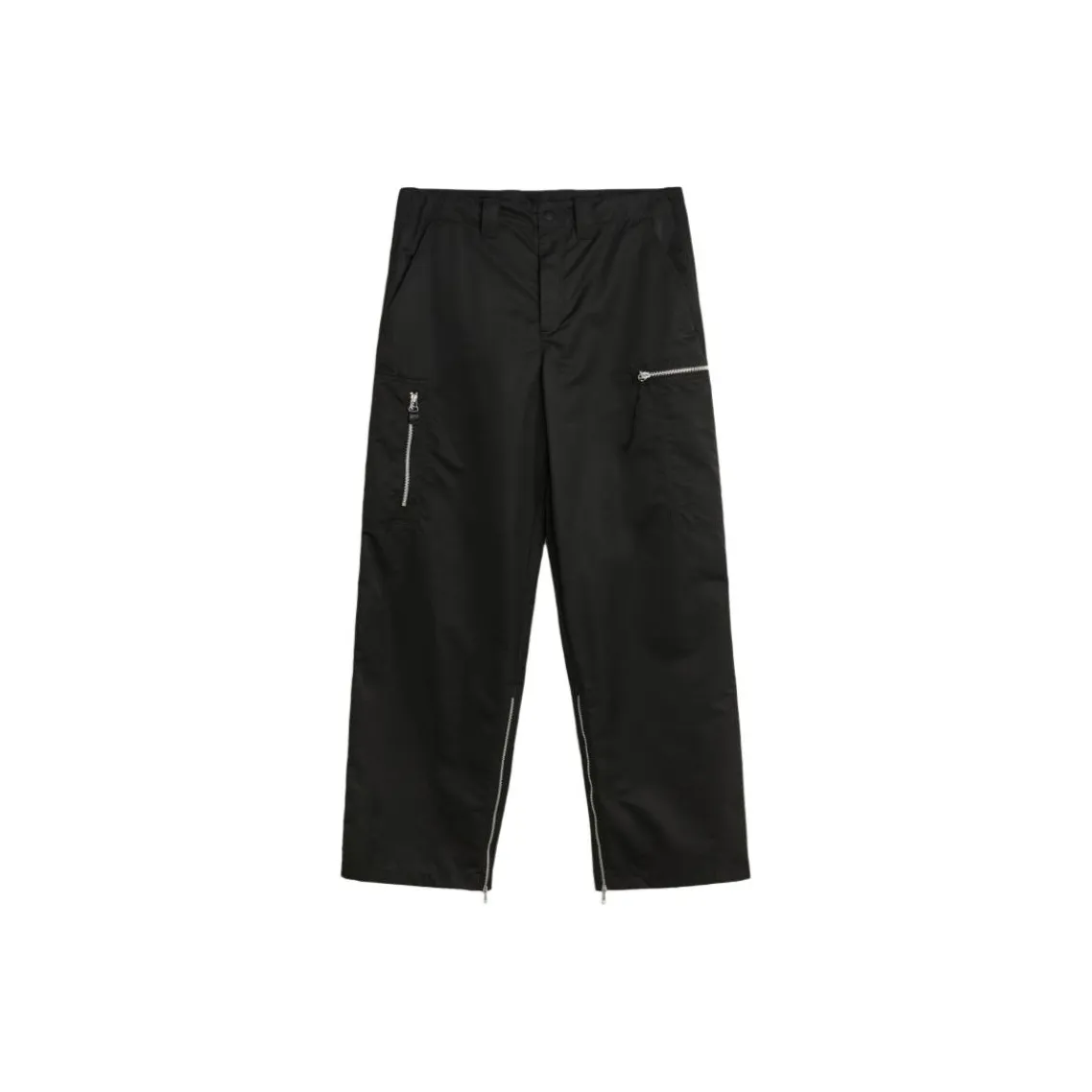 cotton jeans featuring a loose fit