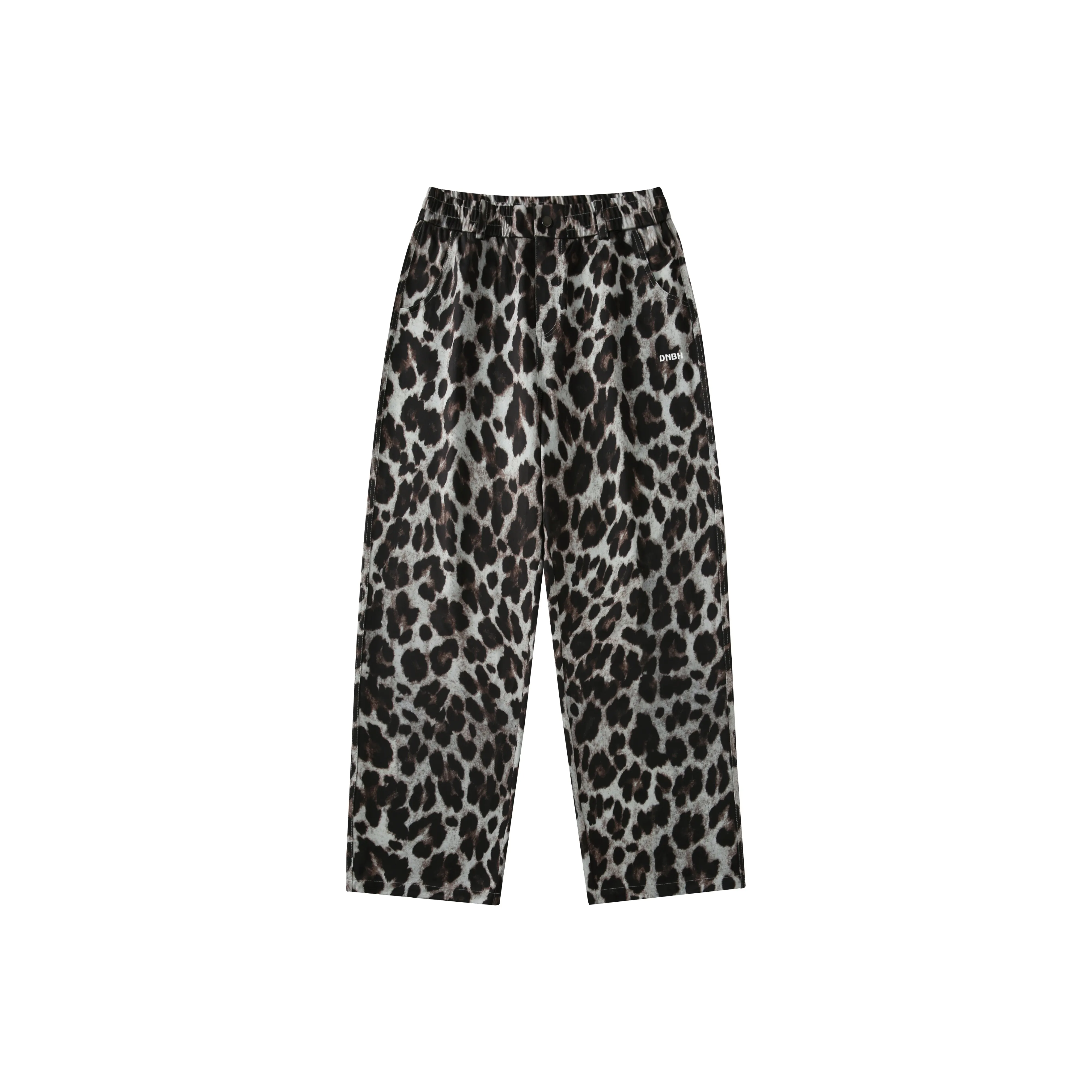 DNBH Leopard Print Series Casual Pants Unisex