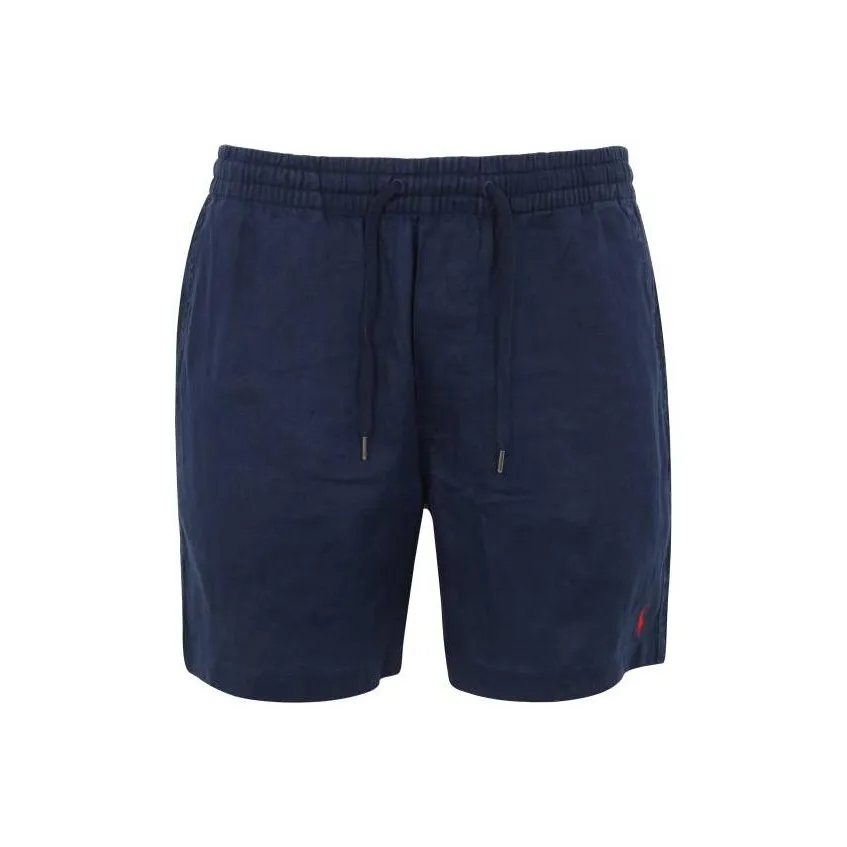 Polo Ralph Lauren Logo-embroidered Linen Deck Shorts