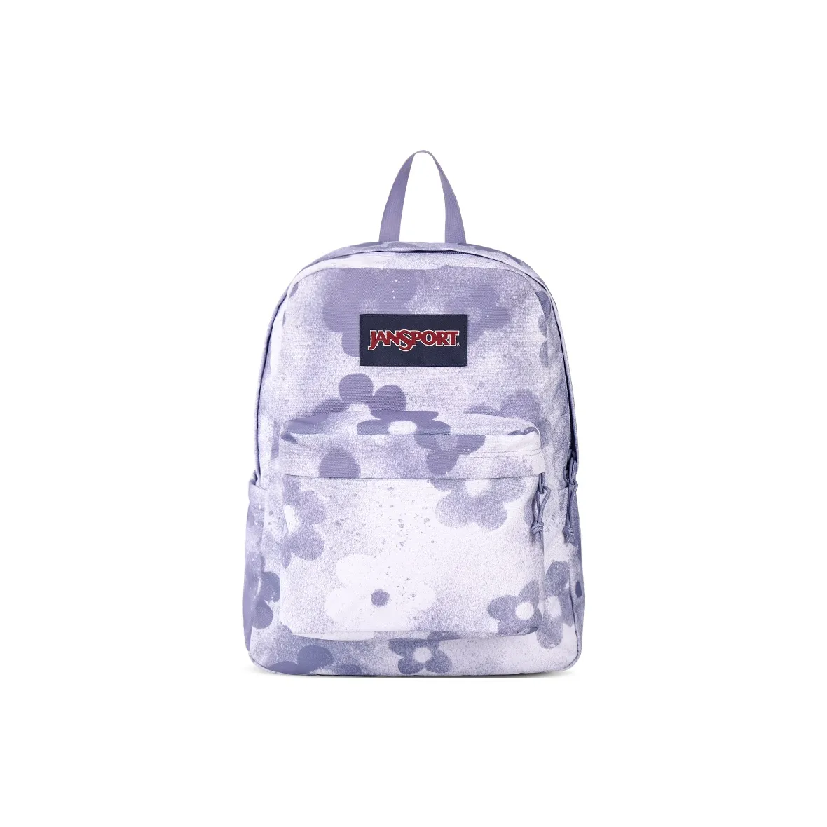 JanSport Fabric Backpack Unisex Purple Rhythm Flower Shadow