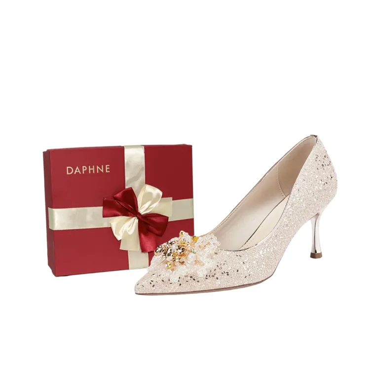 DAPHNE Wedding Shoes Collection Slim Heel High Heels 7cm Women's